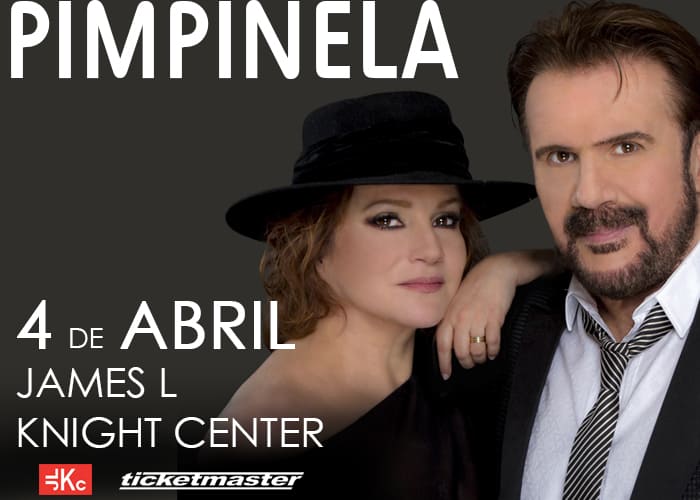 PimpinelaJLKCWEBSITE Pimpinela in concert April 4